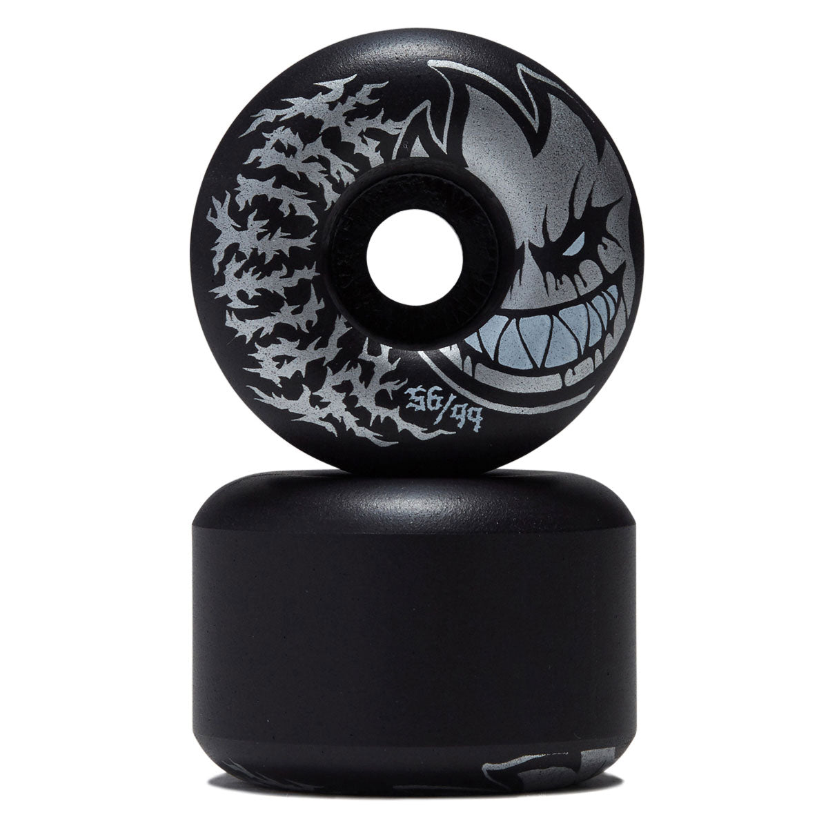 Spitfire F4 99d Deathmask II Bighead Radial Full Skateboard Wheels - Black - 56mm image 2