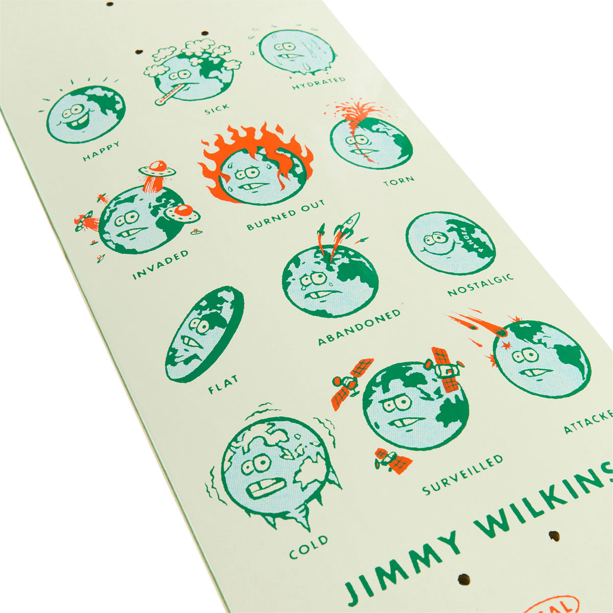 Real Jimmy How Are You Skateboard Complete - Cream - 8.50