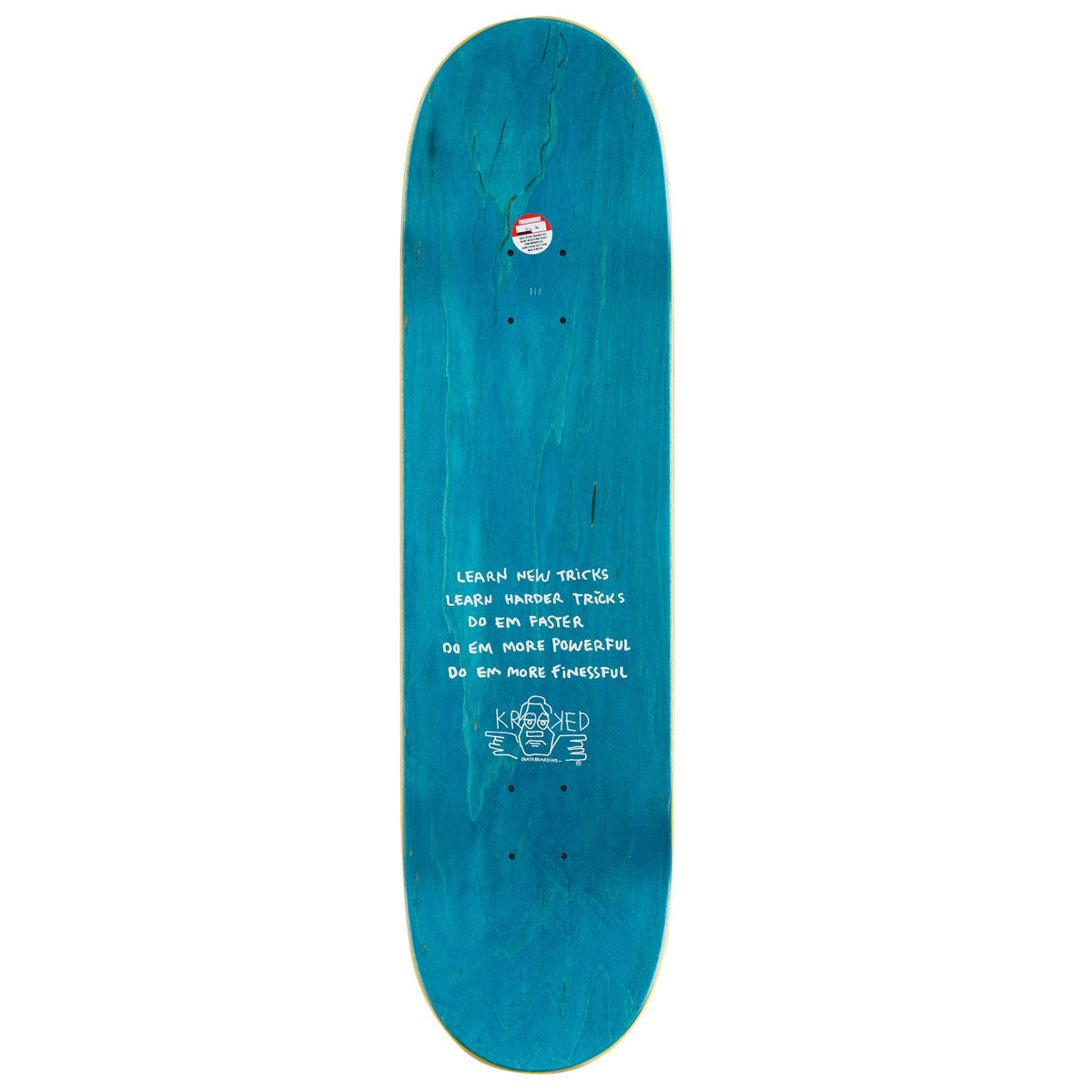Krooked Cromer Kat Skateboard Complete - Pink - 8.38