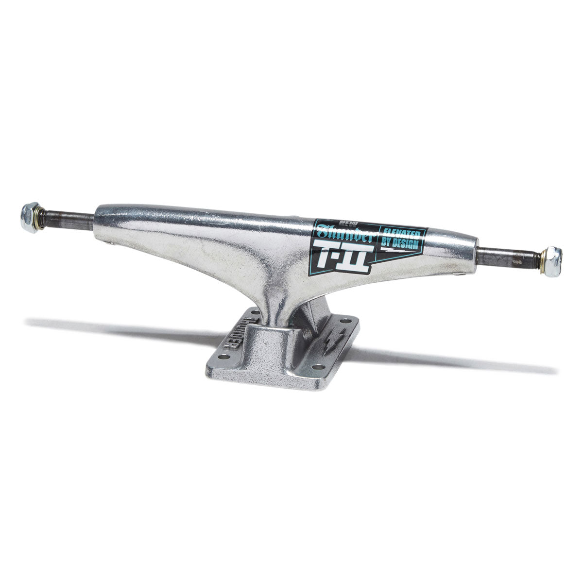 Thunder T-II Skateboard Trucks - Polished - 161mm image 1