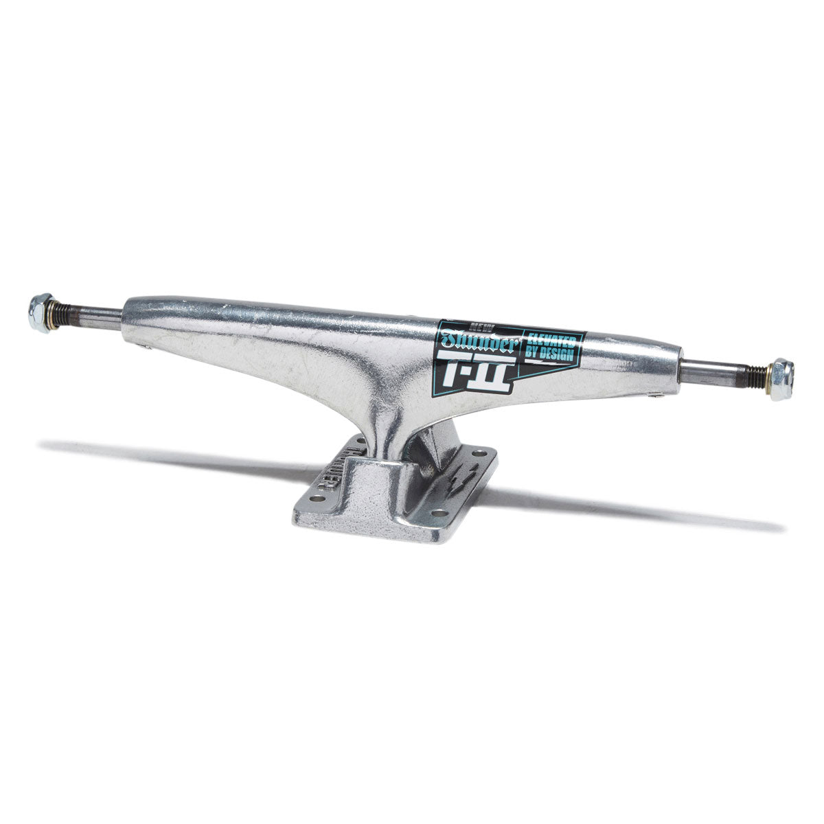 Thunder T-II Skateboard Trucks - Polished - 181mm image 1