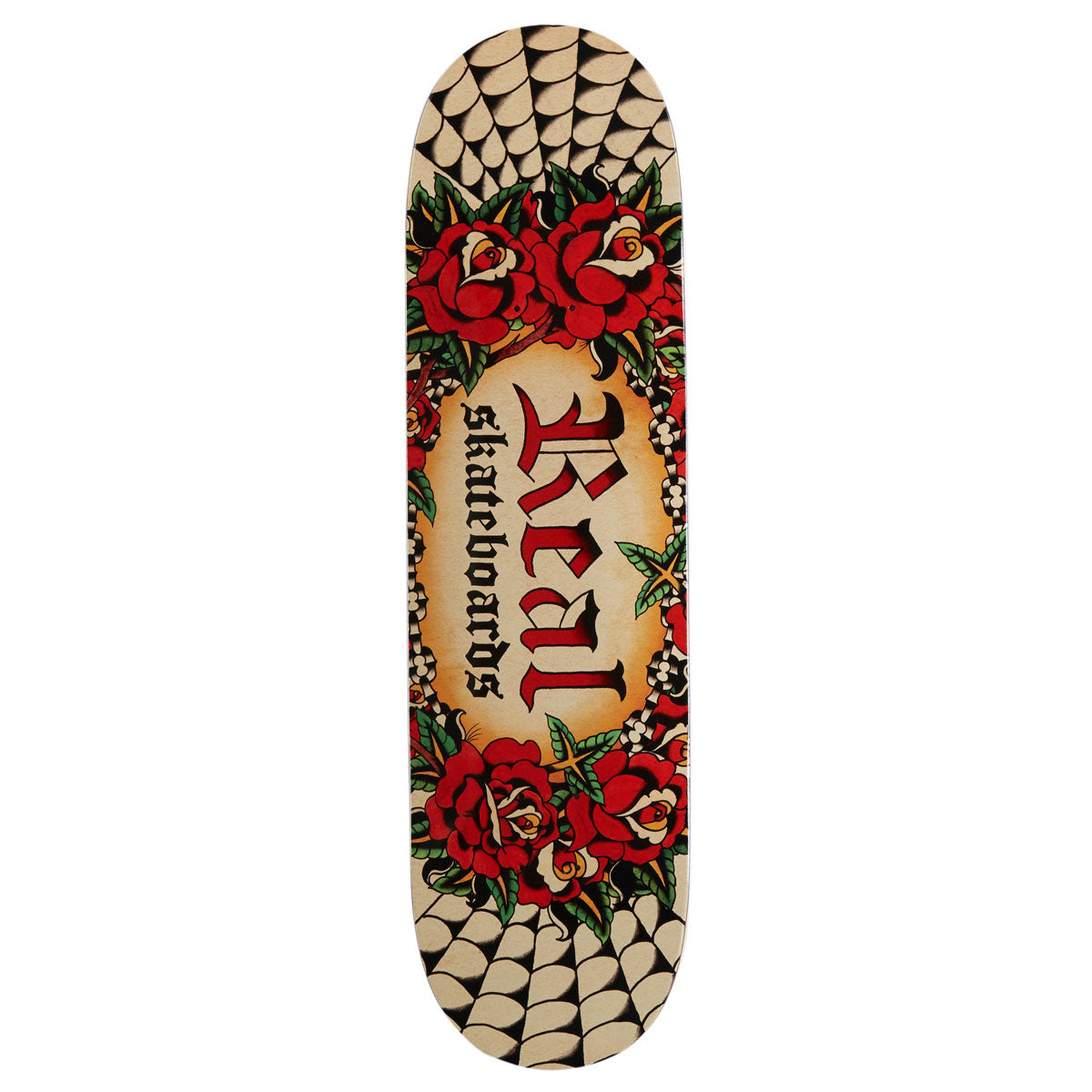 Real Team Oval By Harry Lintell Skateboard Deck - 8.50