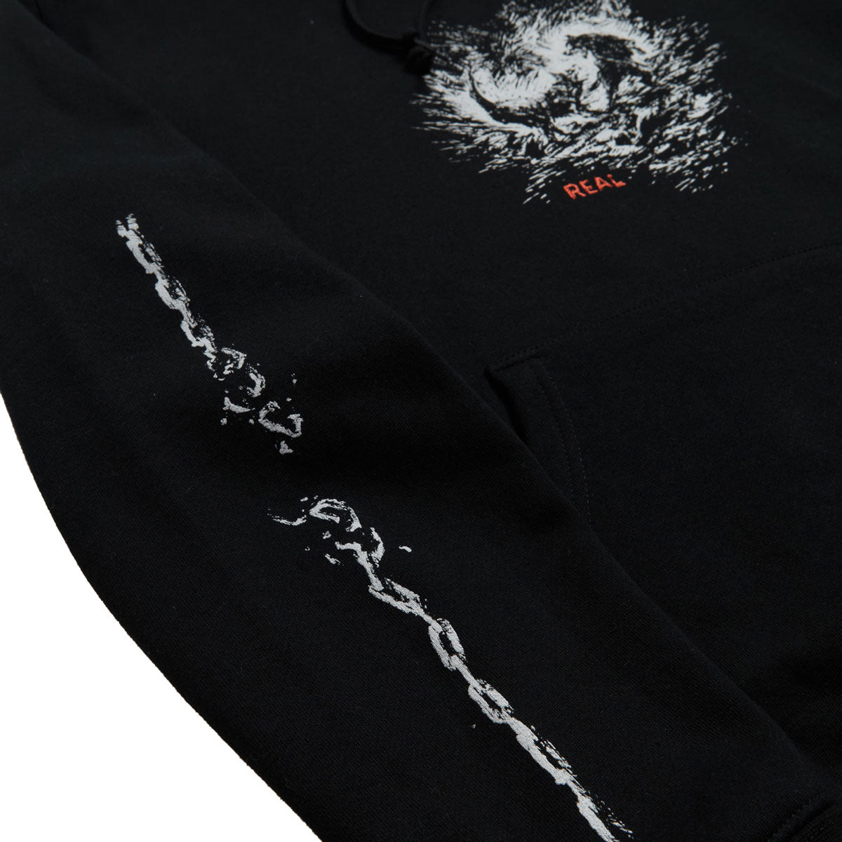 Real Dog Bite Hoodie - Black image 3