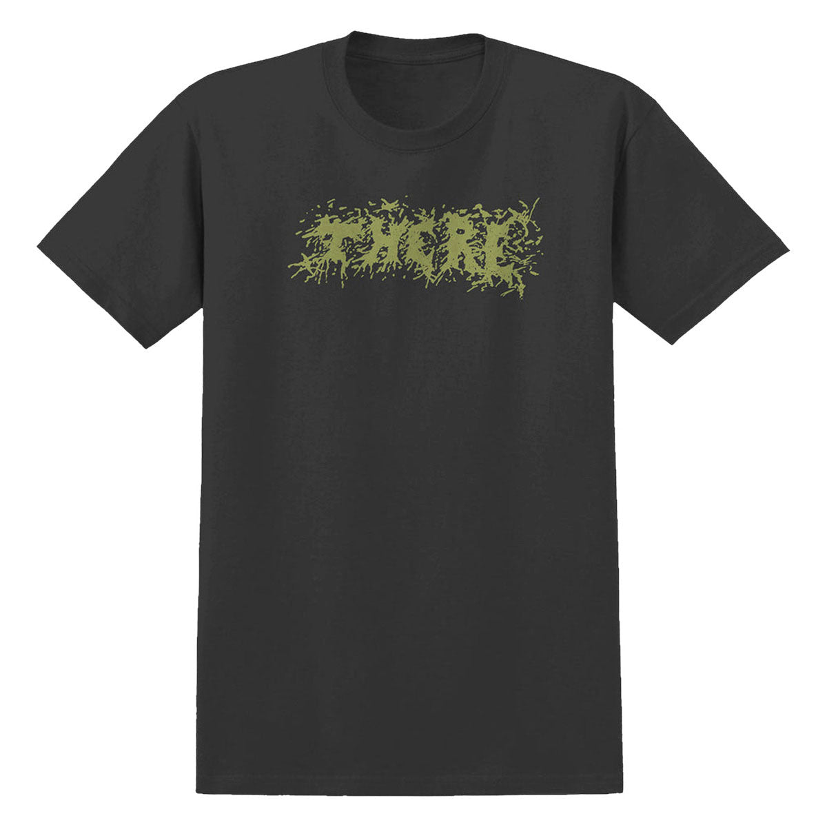 There Splatter T-Shirt - Graphite Garment Dyed image 1