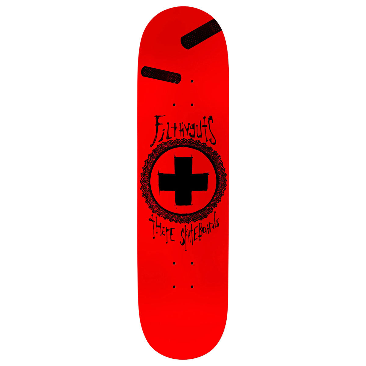 There Kien Filthy Guts Skateboard Complete - Red - 8.38