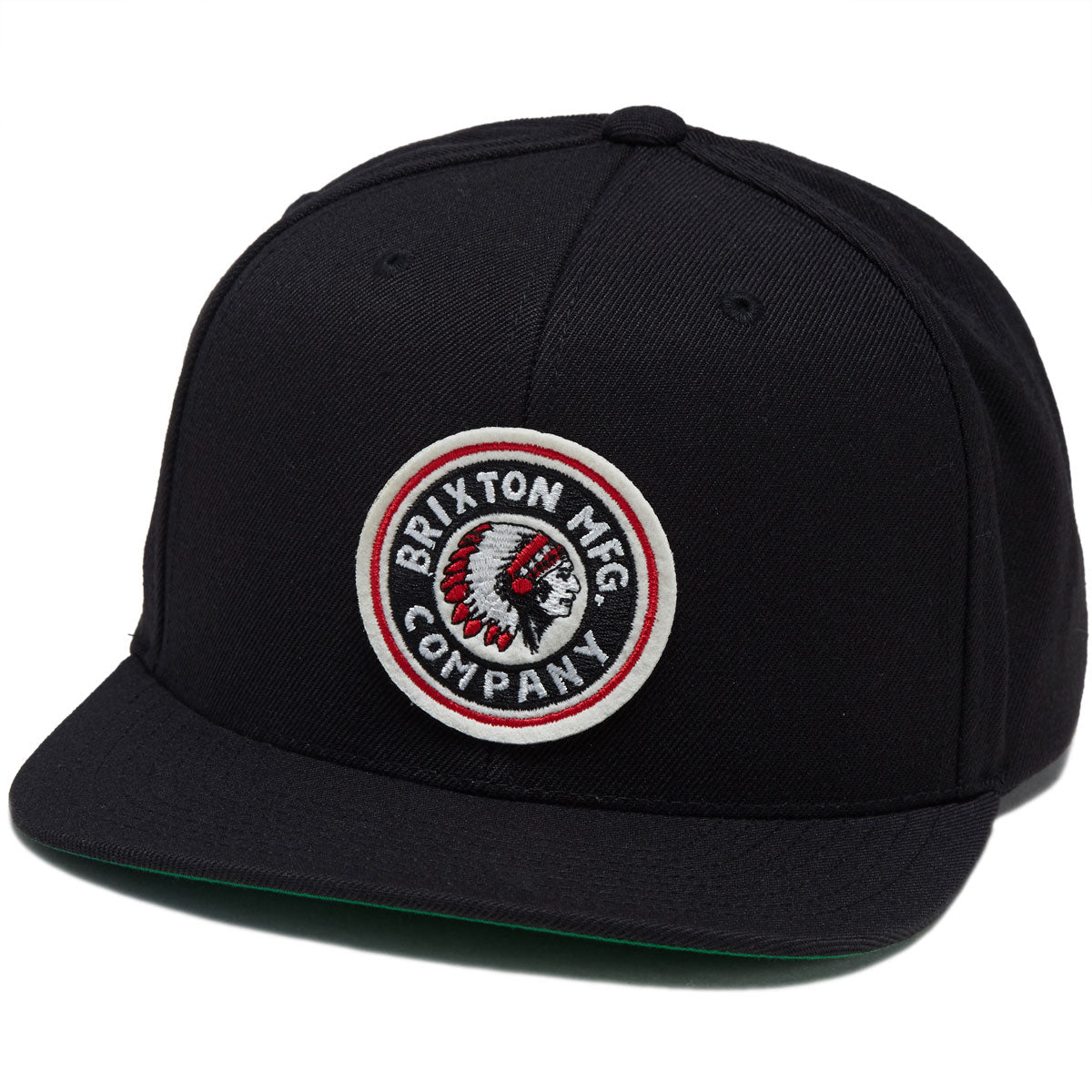 Brixton Rival Snapback Hat - Black 2024 image 1