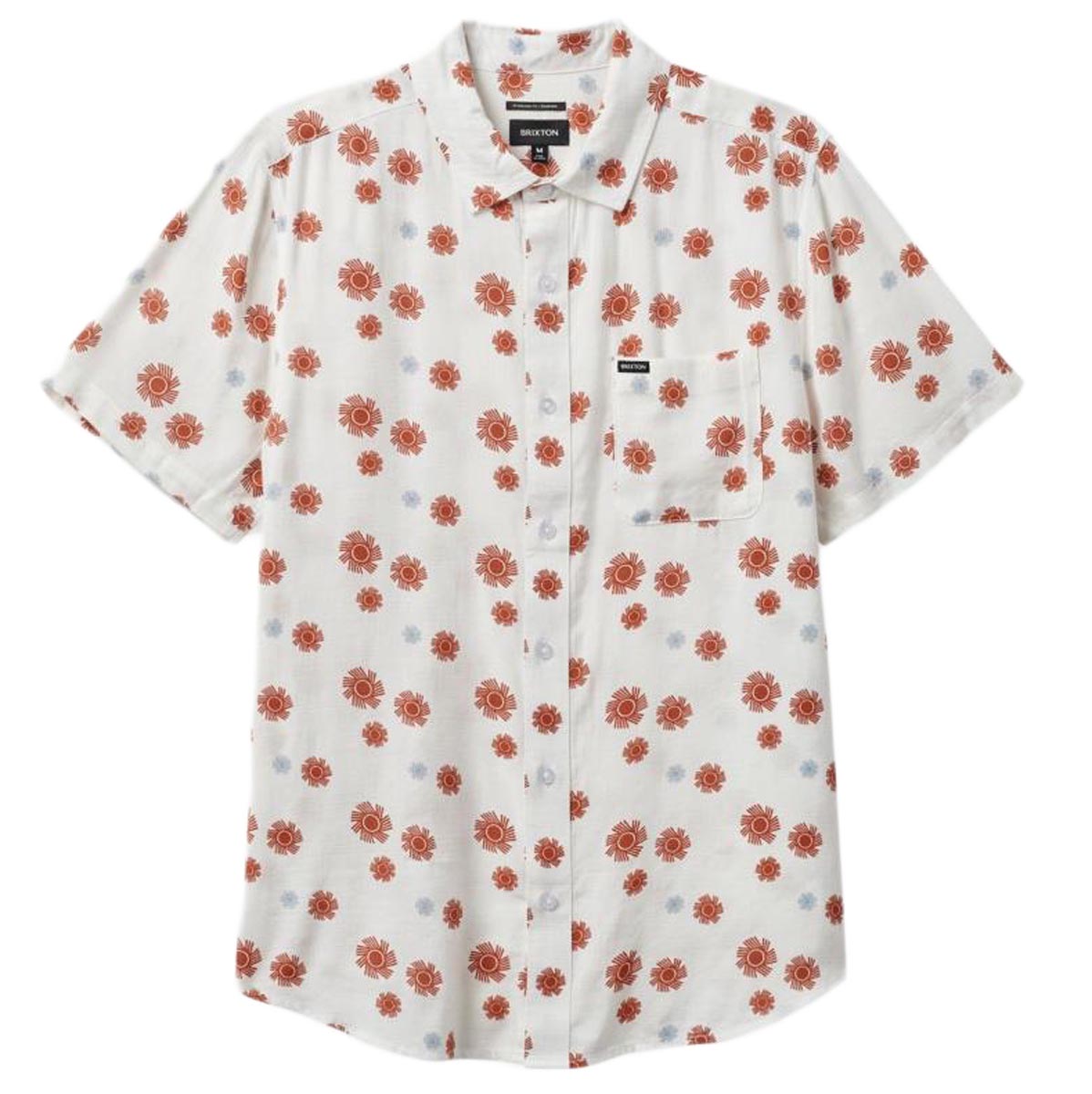 Brixton Charter Slub Shirt - Off White Sol image 3