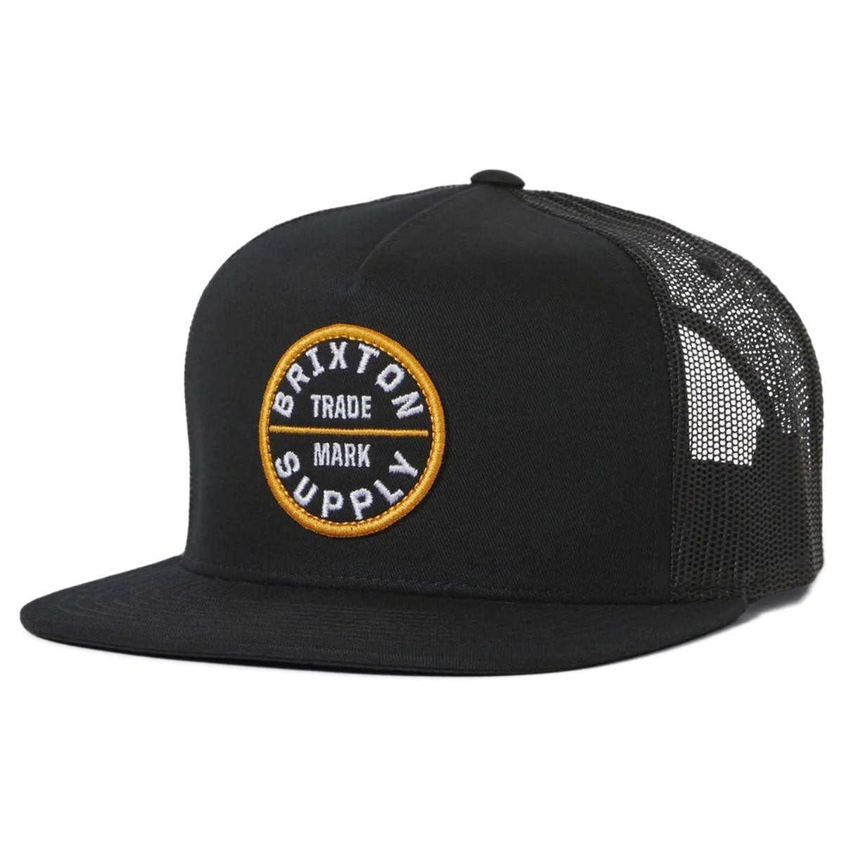 Brixton Oath Mp Trucker Hat - Black/Black image 1