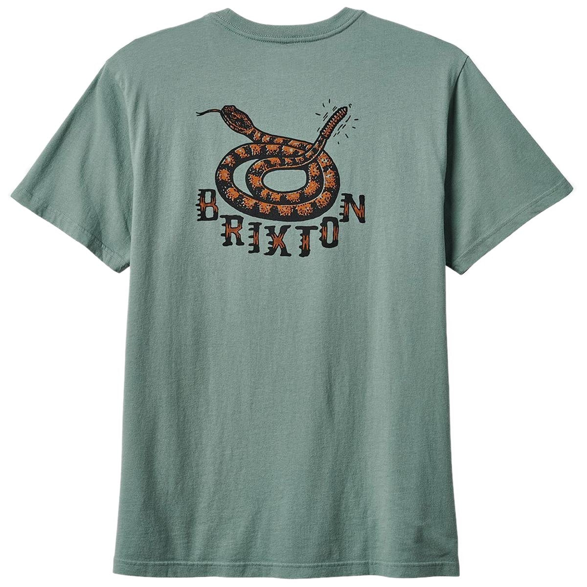 Brixton Homer T-Shirt - Chinois Green Classic Wash image 1