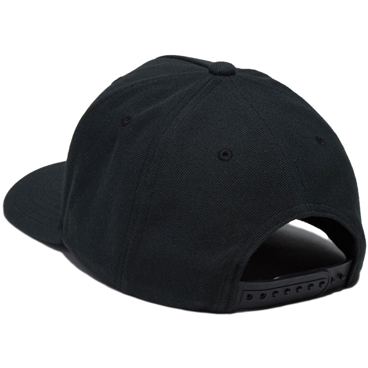 Brixton Wheeler Snapback Hat - Black/White image 2