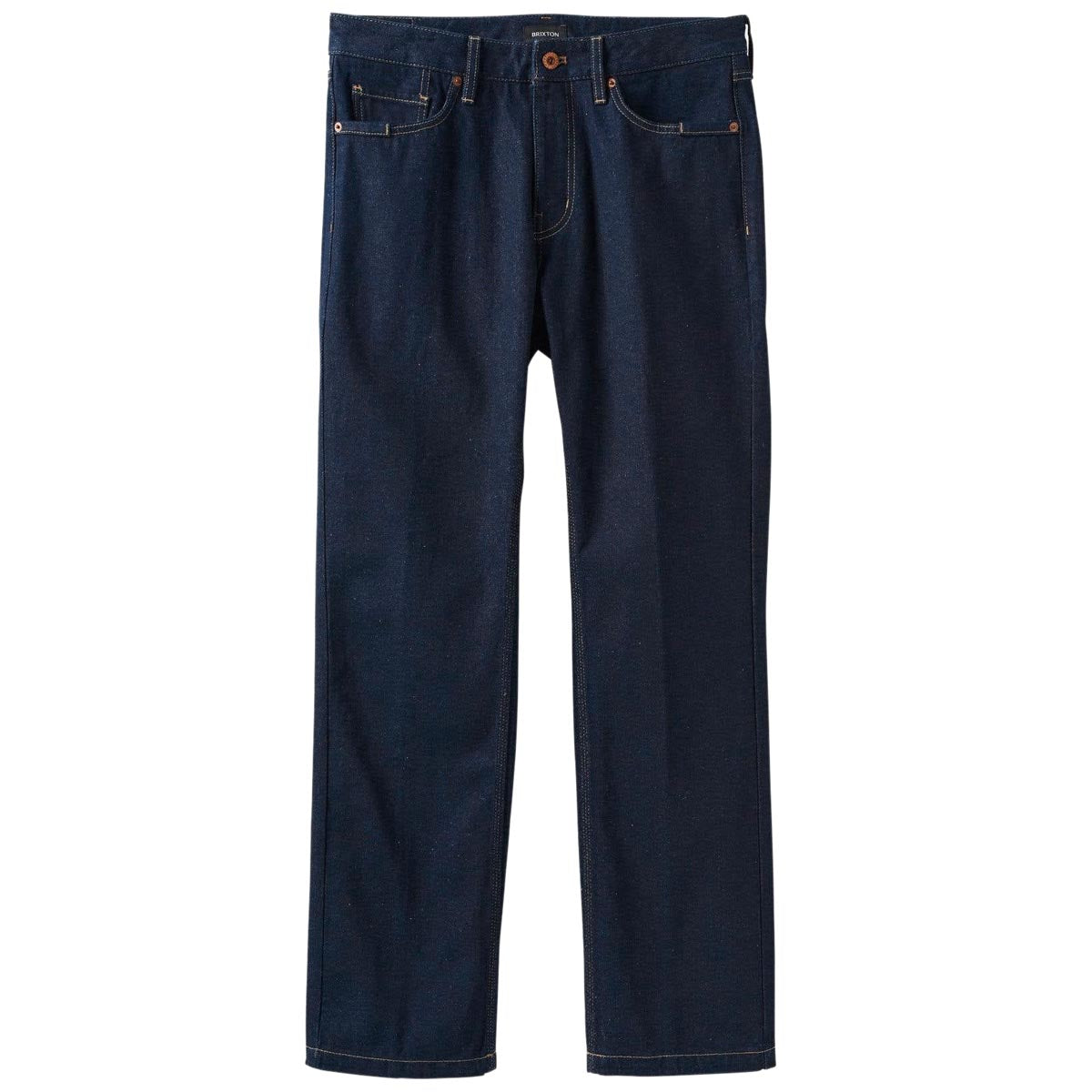 Brixton Builders 5 Pocket Pants - Rinse Denim image 3