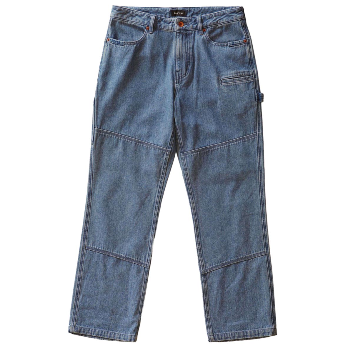 Brixton MC Assembly Carpenter Pants - Union Herringbone image 4