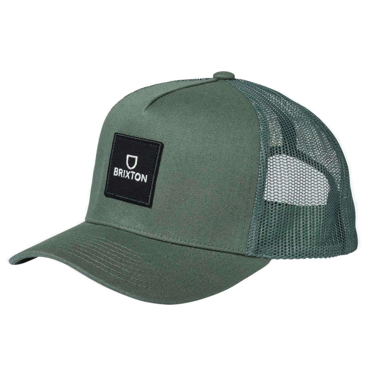 Brixton Alpha Block Mp Mesh Hat - Agave Green/Agave Green image 1