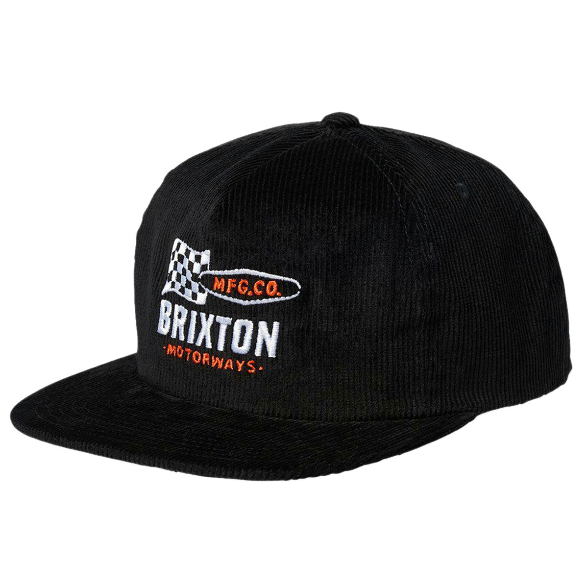 Brixton Motorways Mp Hat - Black Cord image 1