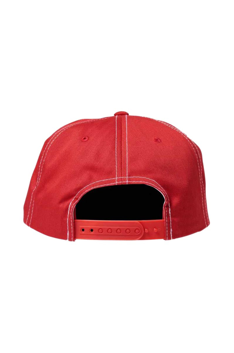 Brixton 20th Anniversary Grade Snapback Hat - Red image 2