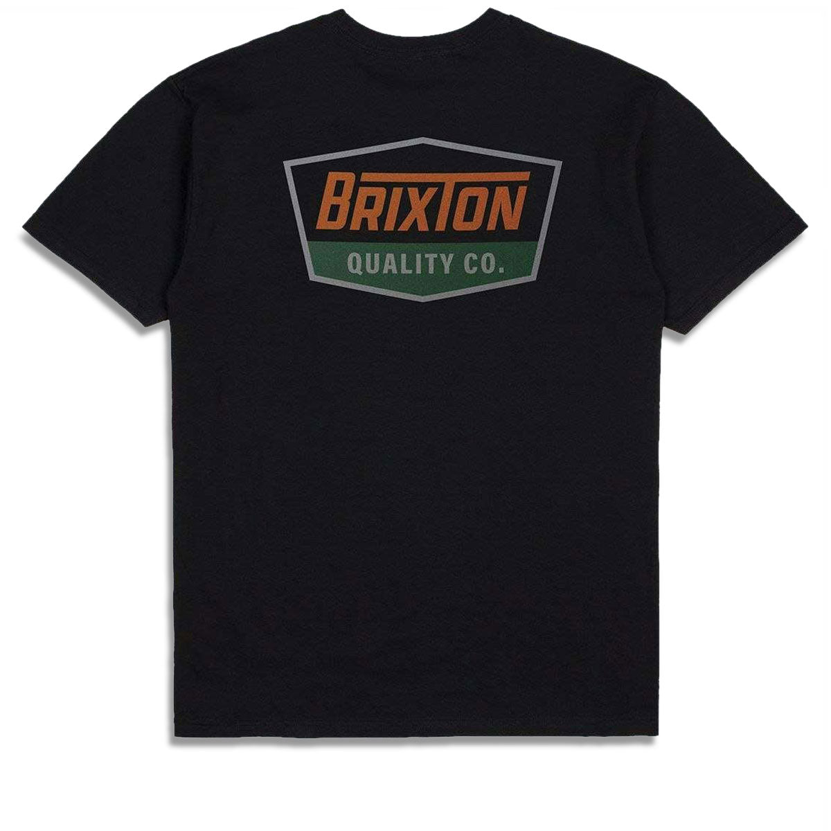 Brixton Regal T-Shirt - Black/Rust image 2