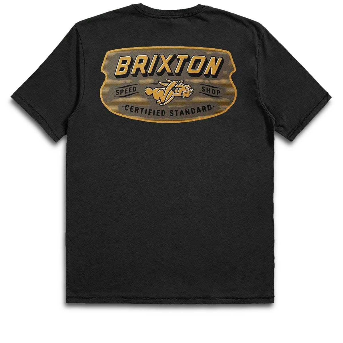 Brixton Clayburn Tailored T-Shirt - Black image 1