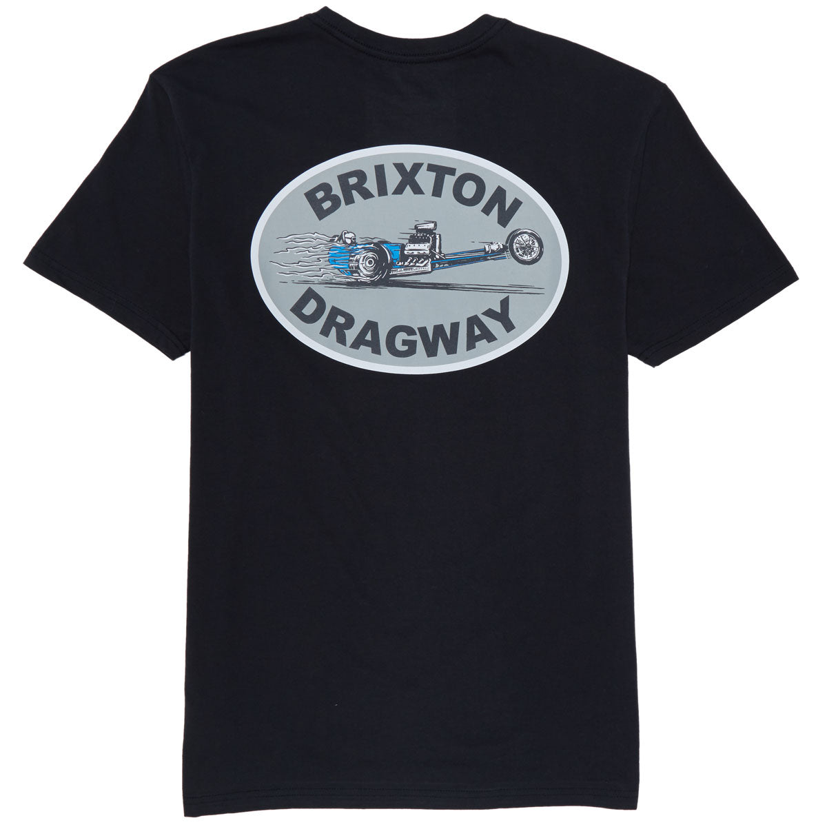 Brixton Dragway Tailored T-Shirt - Black image 1