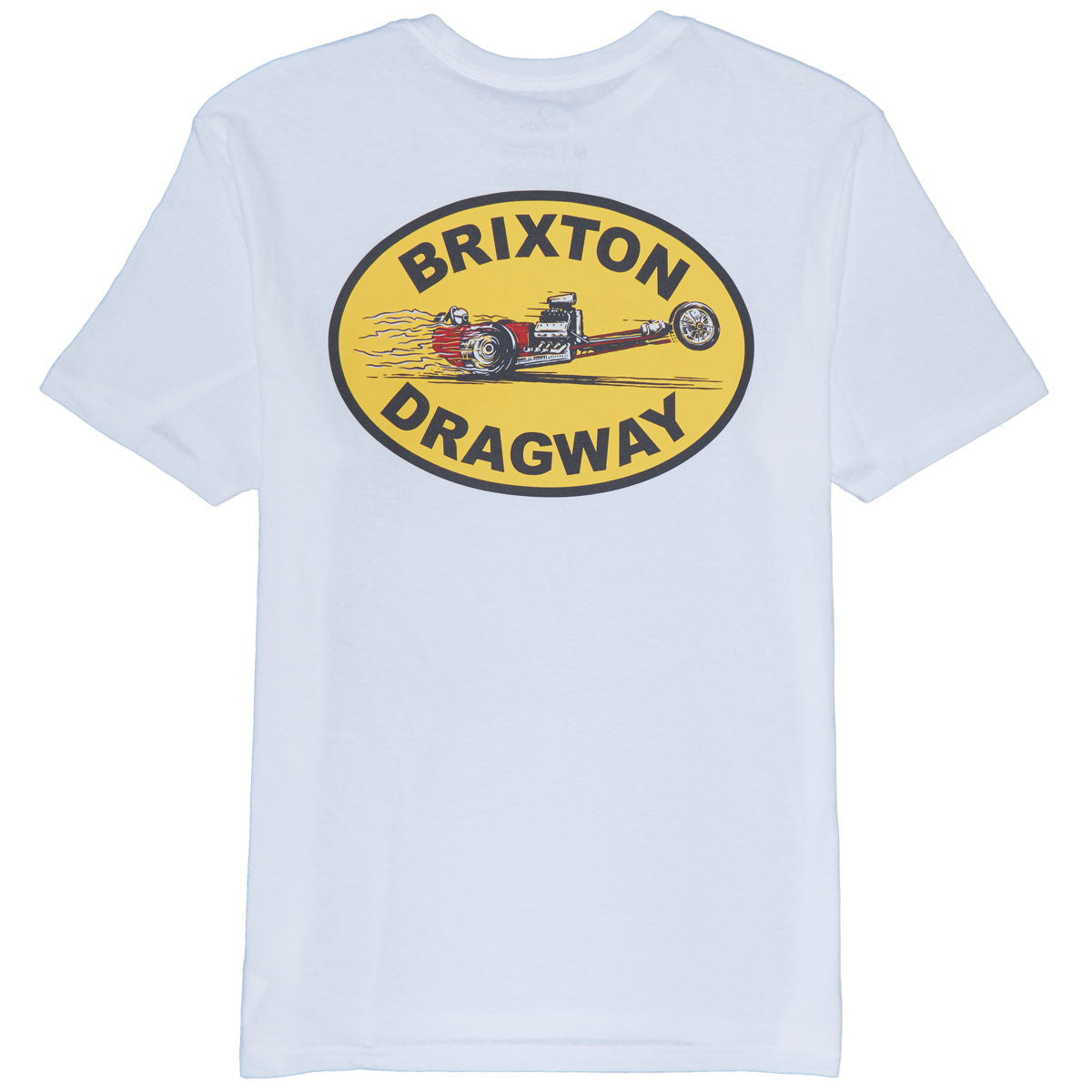 Brixton Dragway Tailored T-Shirt - White image 1