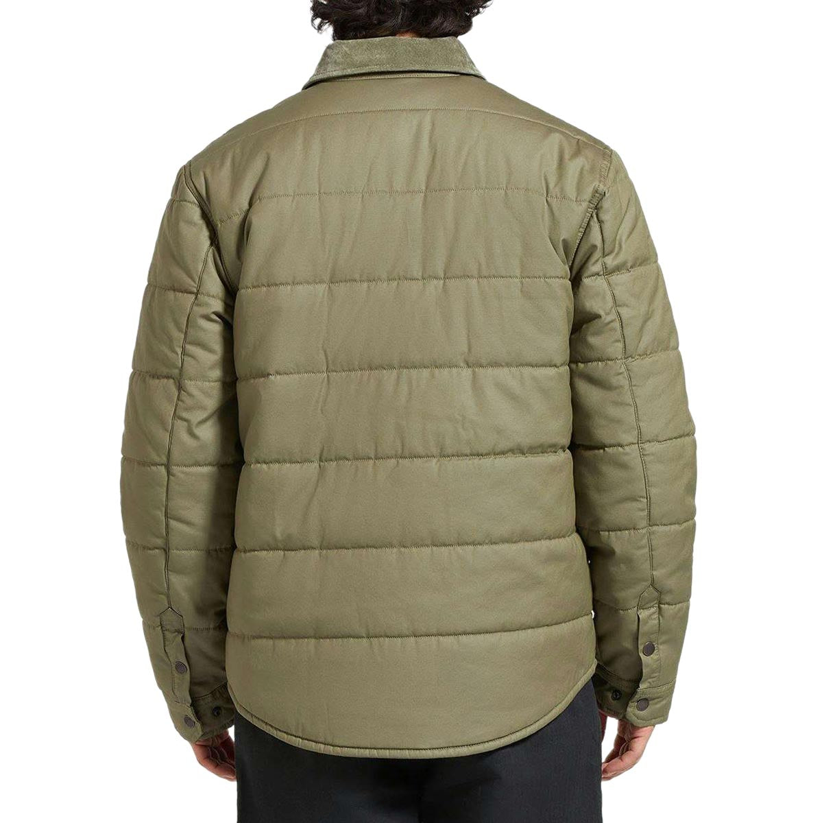 Brixton Cass Waxed Canvas Jacket - Olive Surplus image 2