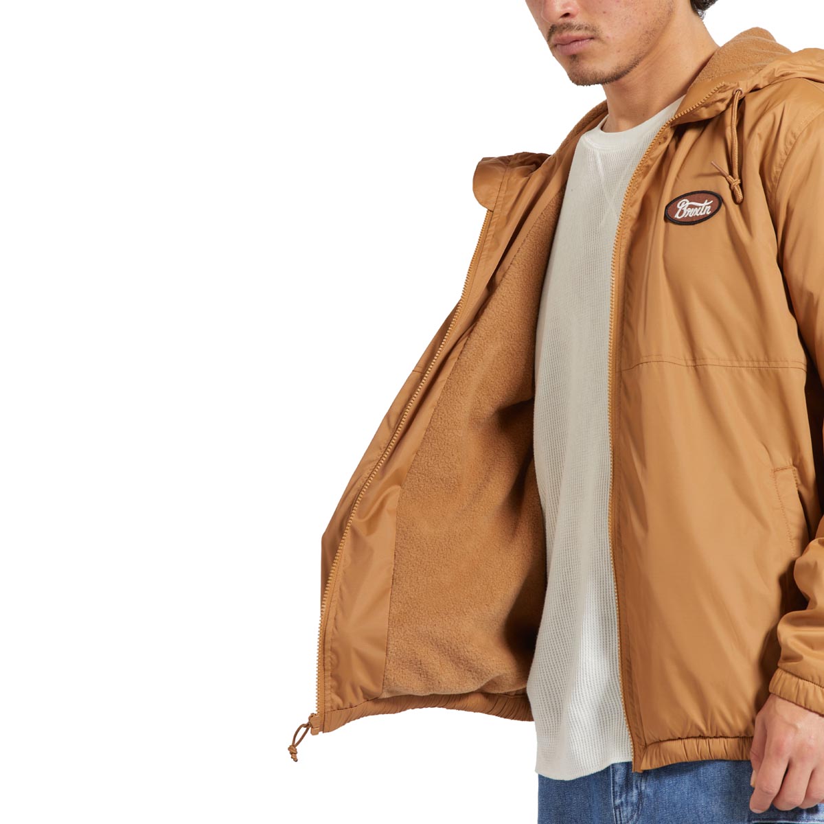 Brixton Claxton Parsons Lined Jacket - Tobacco Brown image 2