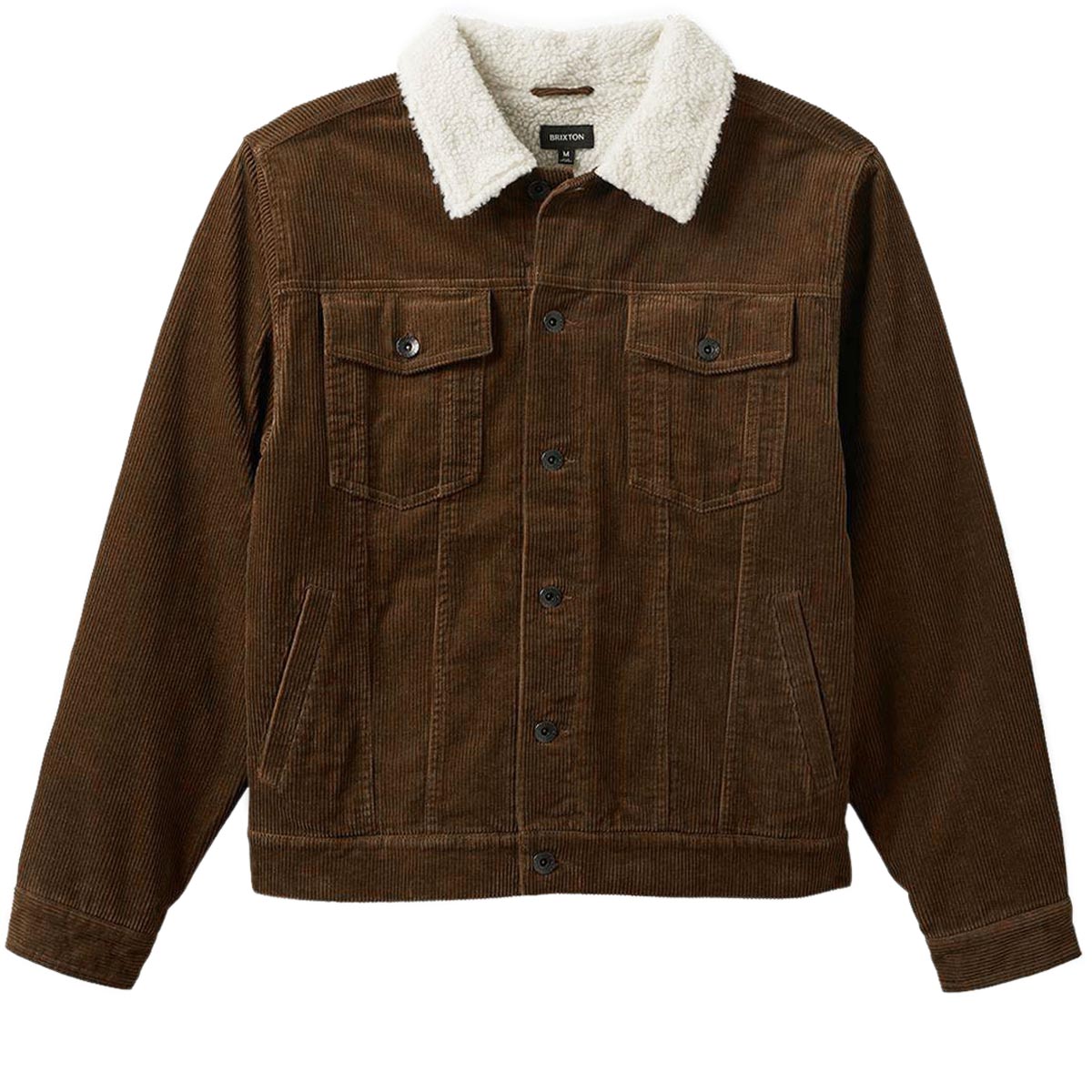 Brixton Cable Lined Trucker Jacket - Pinecone Brown image 2