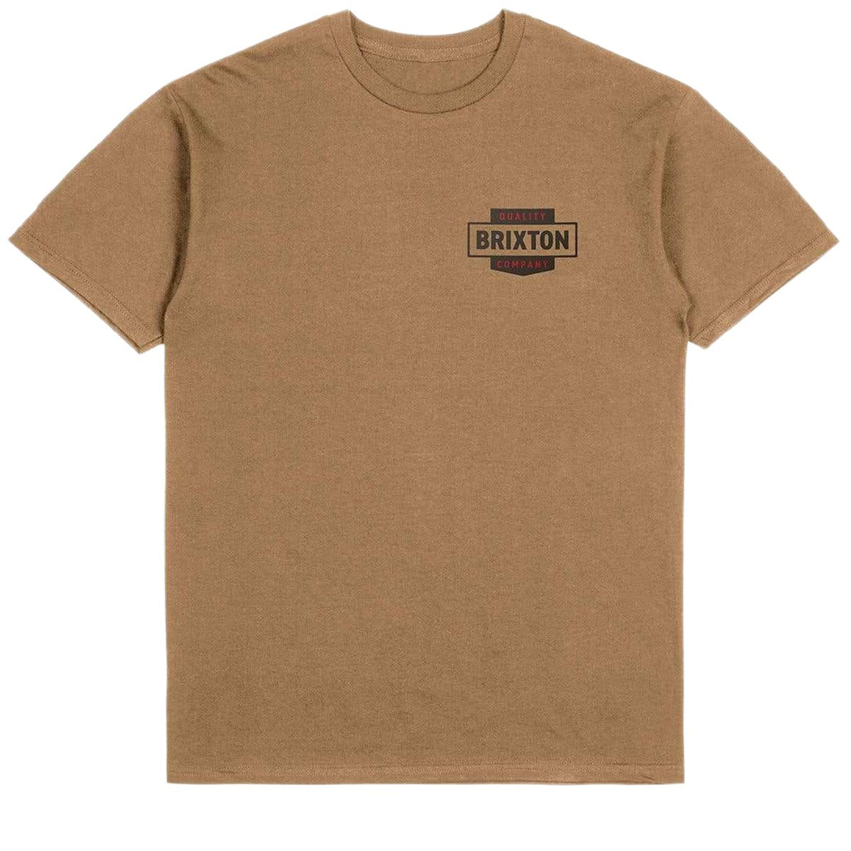 Brixton Osborn T-Shirt - Tobacco Brown Worn Wash image 1