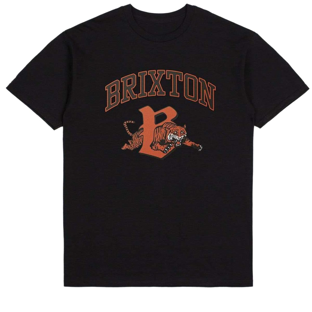 Brixton Tiger T-Shirt - Black Worn Wash image 1