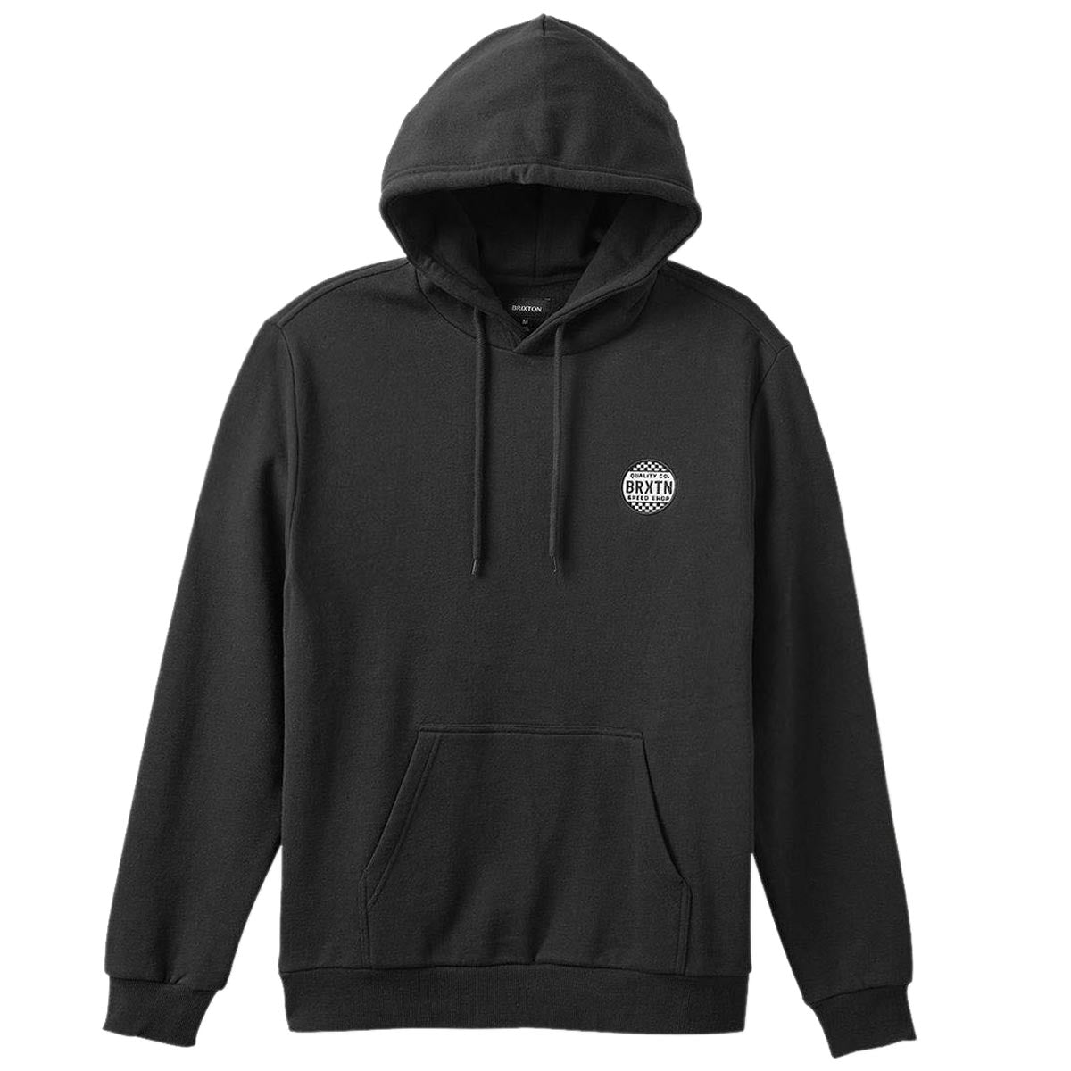 Brixton Gateway Patch Hoodie - Black image 3