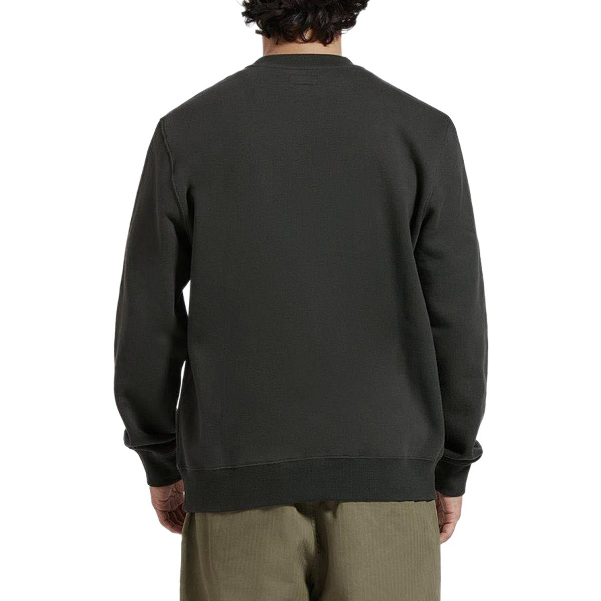 Brixton Parson Patch Crew Sweater - Washed Black image 2