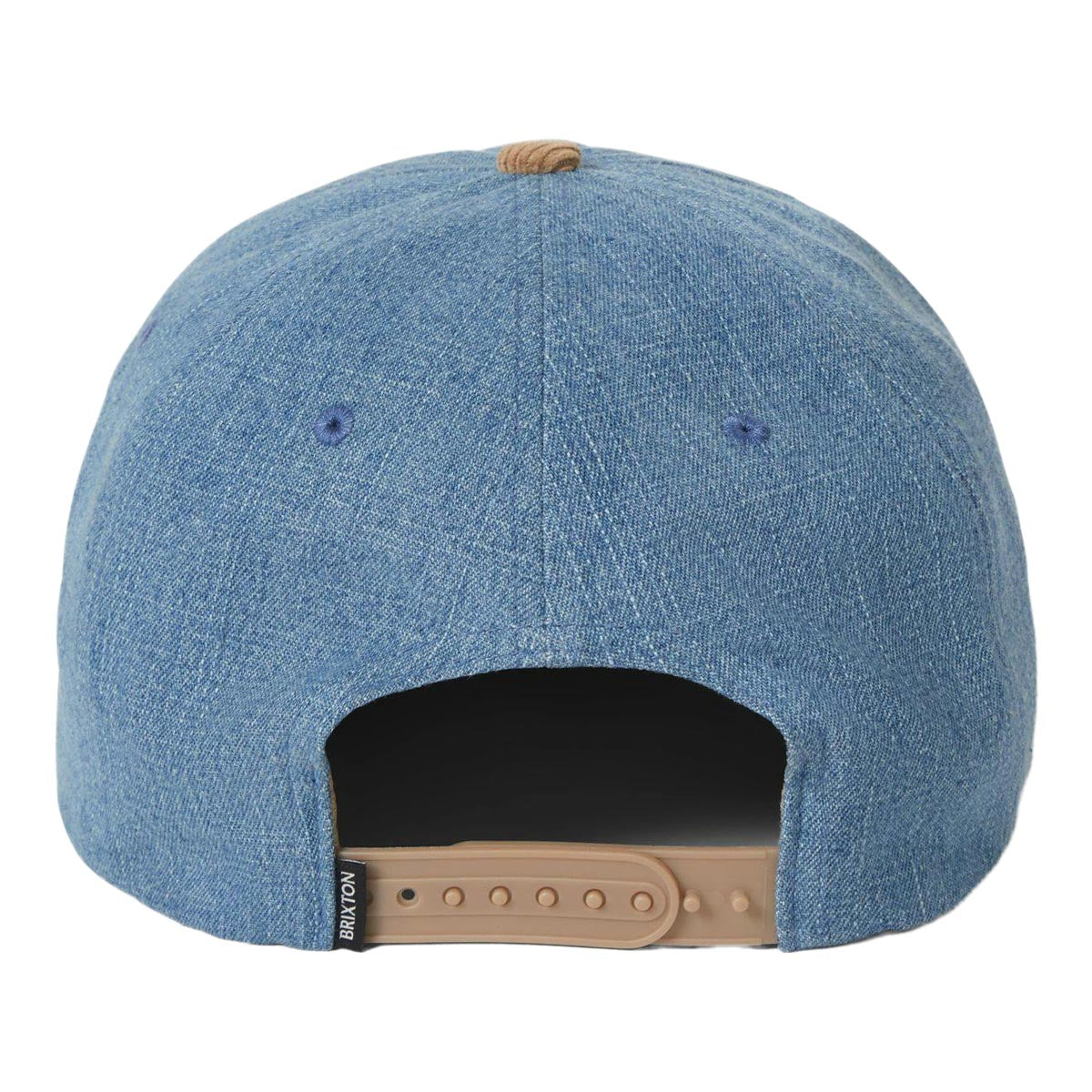 Brixton x Coors Colt Hp Snapback Hat - Washed Denim/Sand image 2