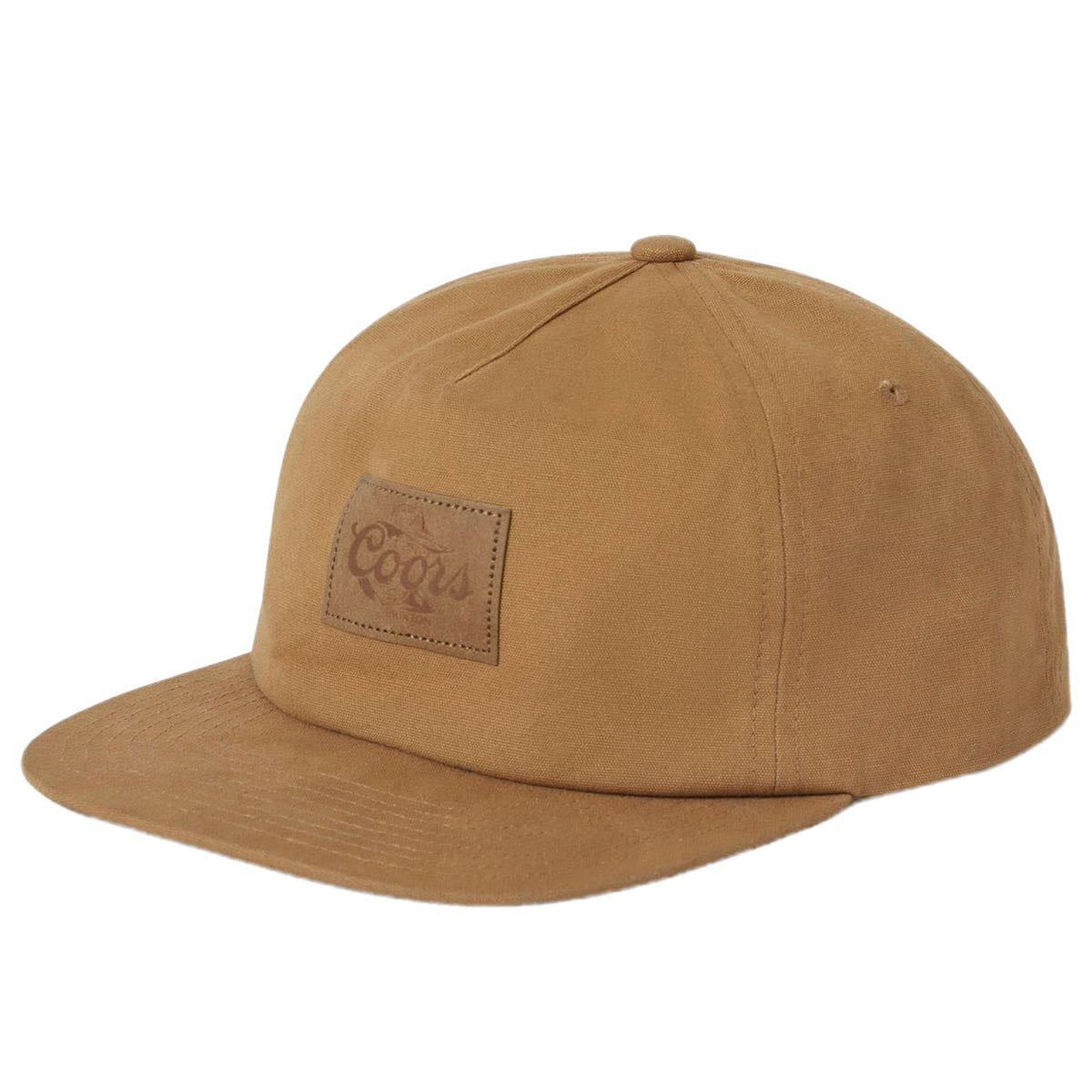 Brixton x Coors Wayne Mp Snapback Hat - Washed Copper image 1