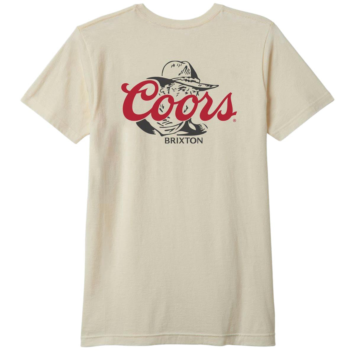 Brixton x Coors Wayne T-Shirt - Natural image 1