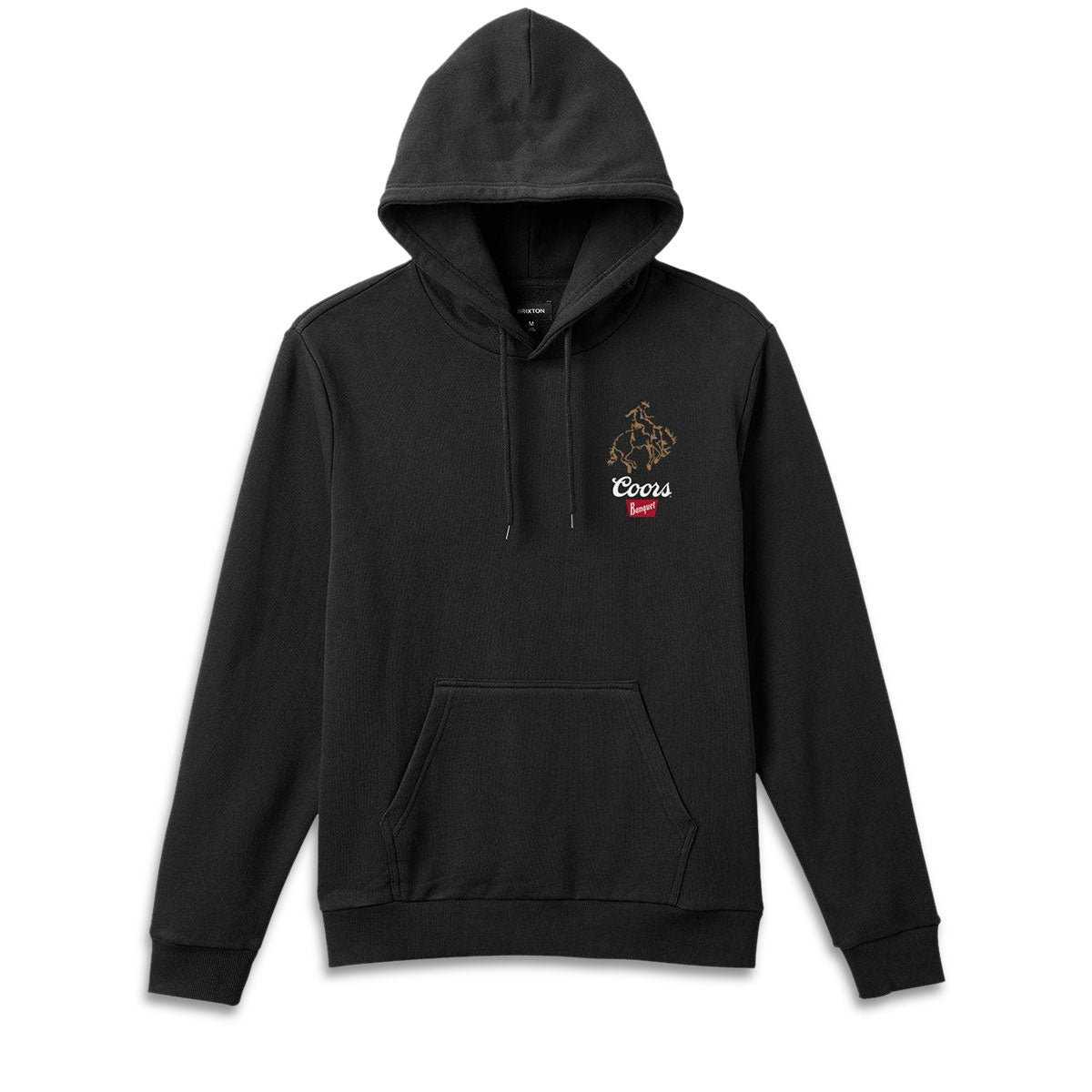 Brixton x Coors Colt Hoodie - Black image 2