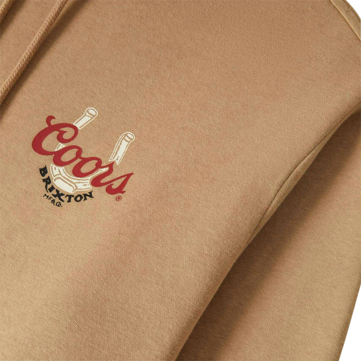 Brixton x Coors Luck Hoodie - Sand image 3