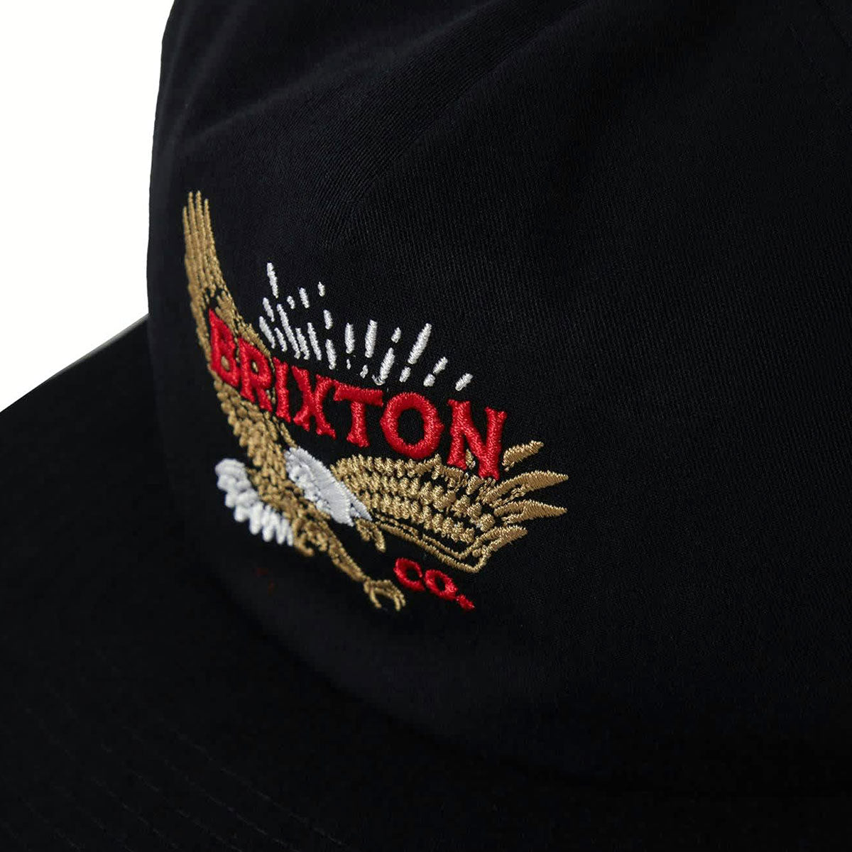 Brixton Keller Mp Snapback Hat - Black image 3