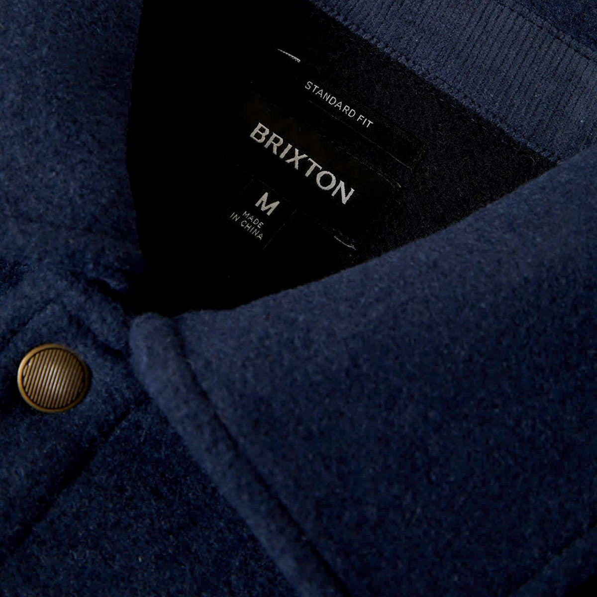 Brixton Shop Chore Coat Jacket - Mood Indigo image 4