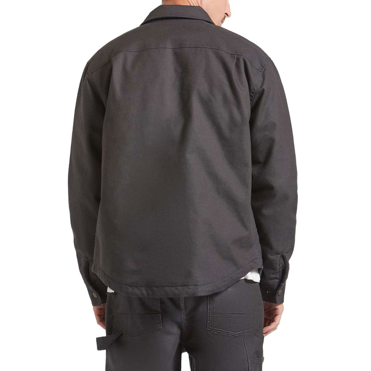 Brixton Builders Stretch Lined Jacket - Washed Black/Red image 2