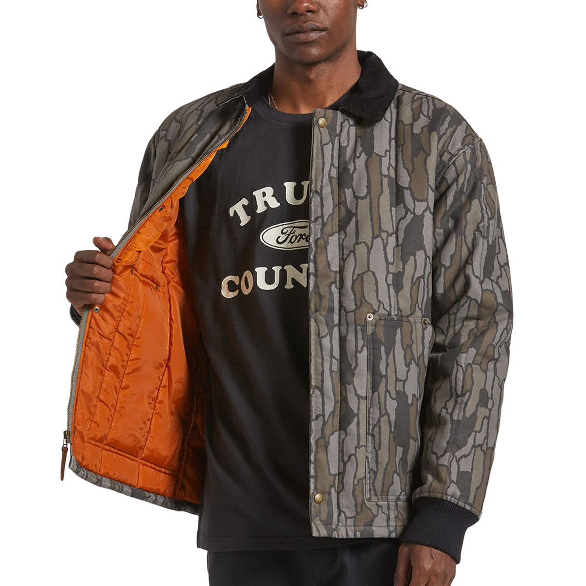Brixton Builders Ranch Jacket - Bark Camo image 3