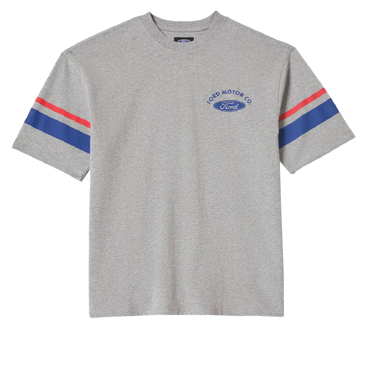 Brixton x Ford Truck Country Jersey - Heather Grey image 3