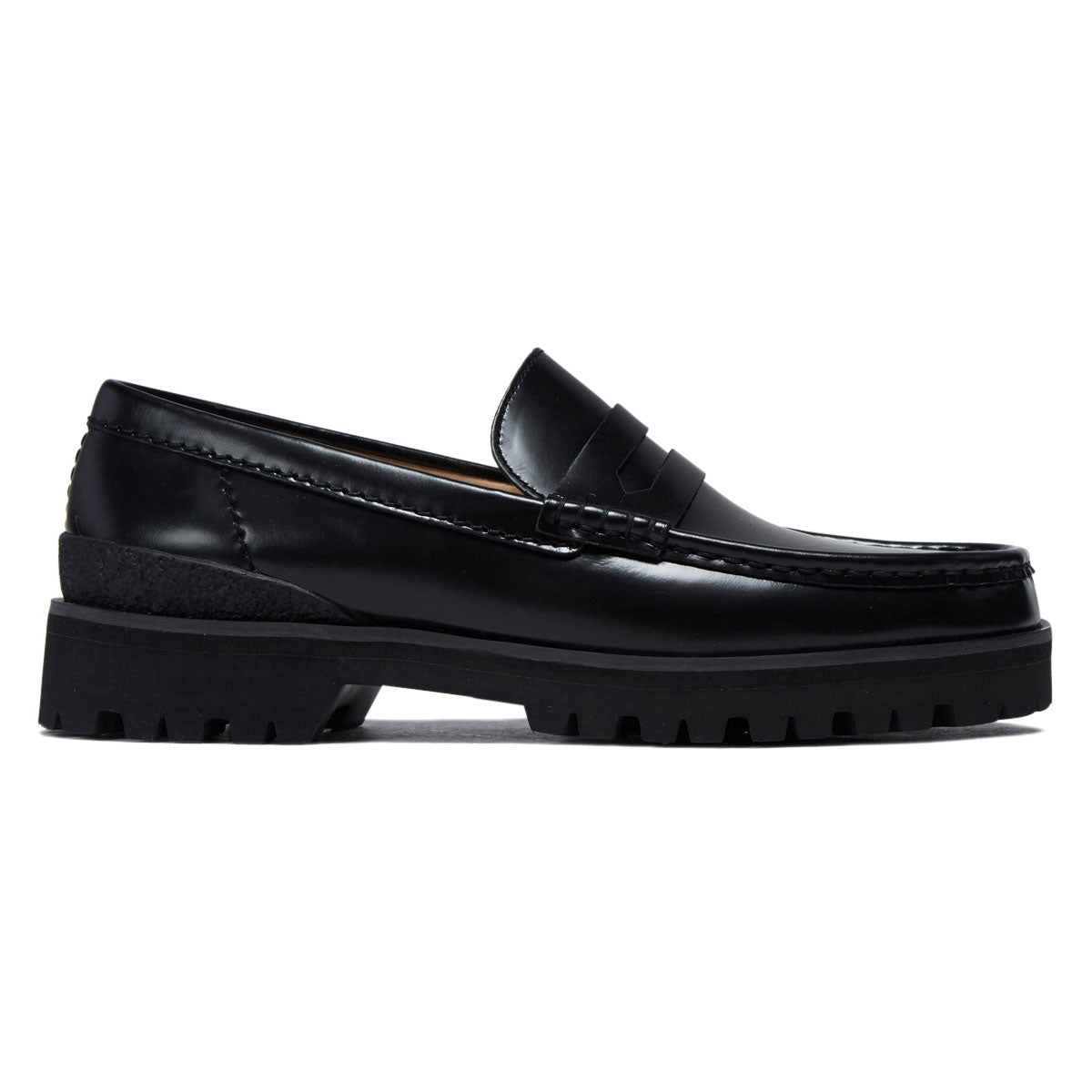 Clarks Yukoner Penny Shoes - Black Leather image 1