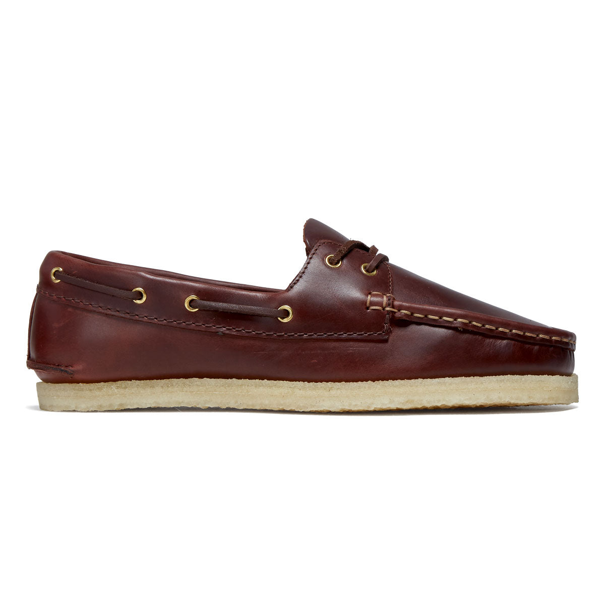 Clarks Womens Godney Boat Shoes - British Tan Leather image 1