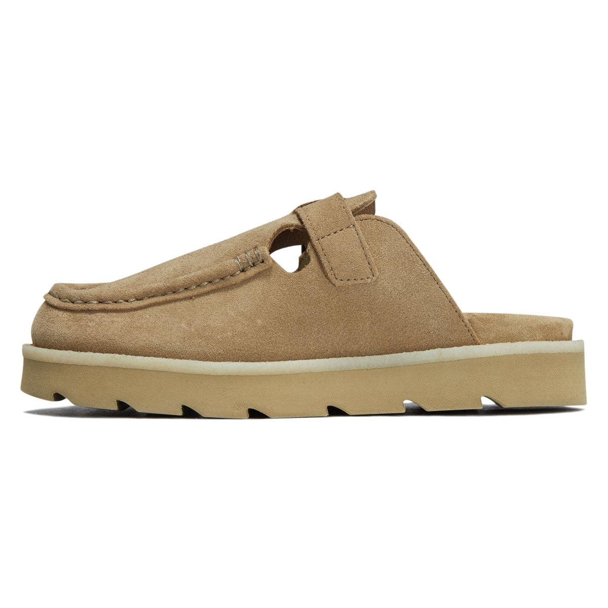 Clarks Meare Mocc Shoes - Sand Suede image 2