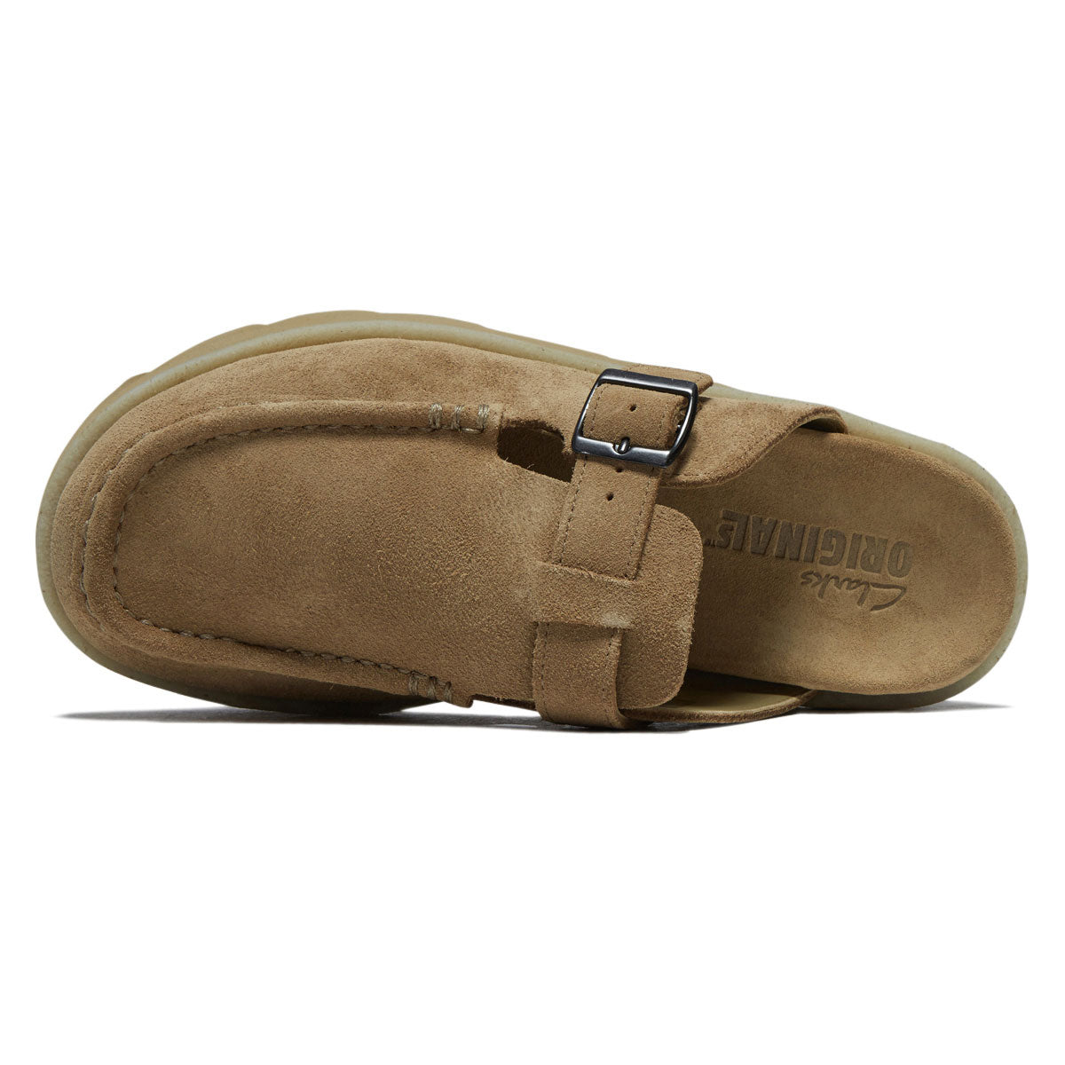 Clarks Meare Mocc Shoes - Sand Suede image 3