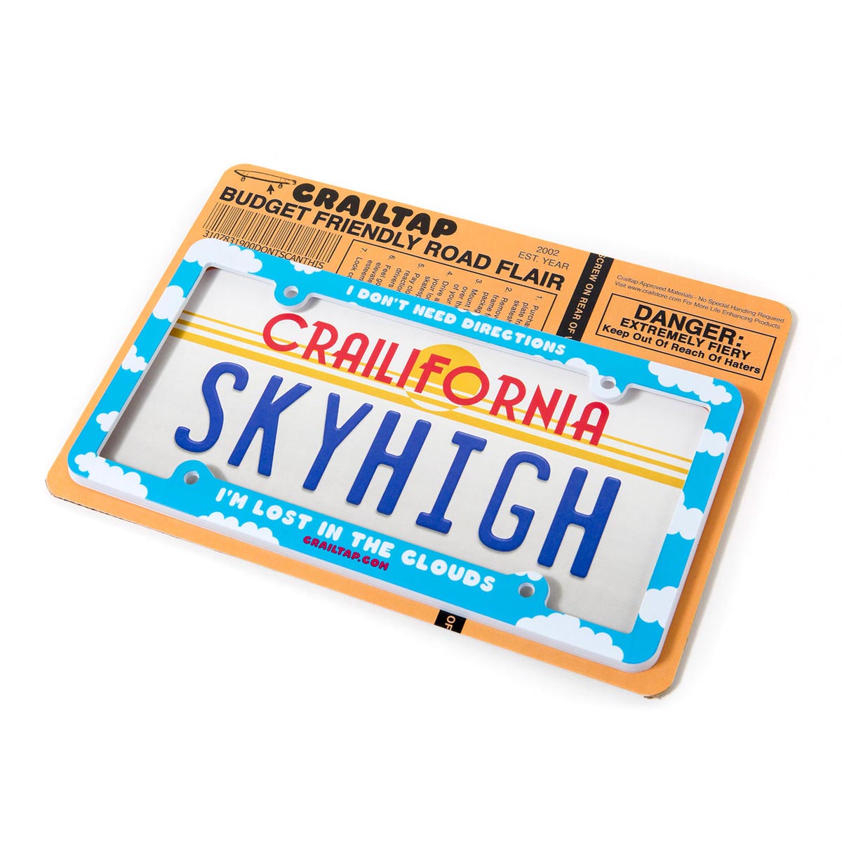 Crailtap Crailtap License Plate Frame - Multi Color image 2