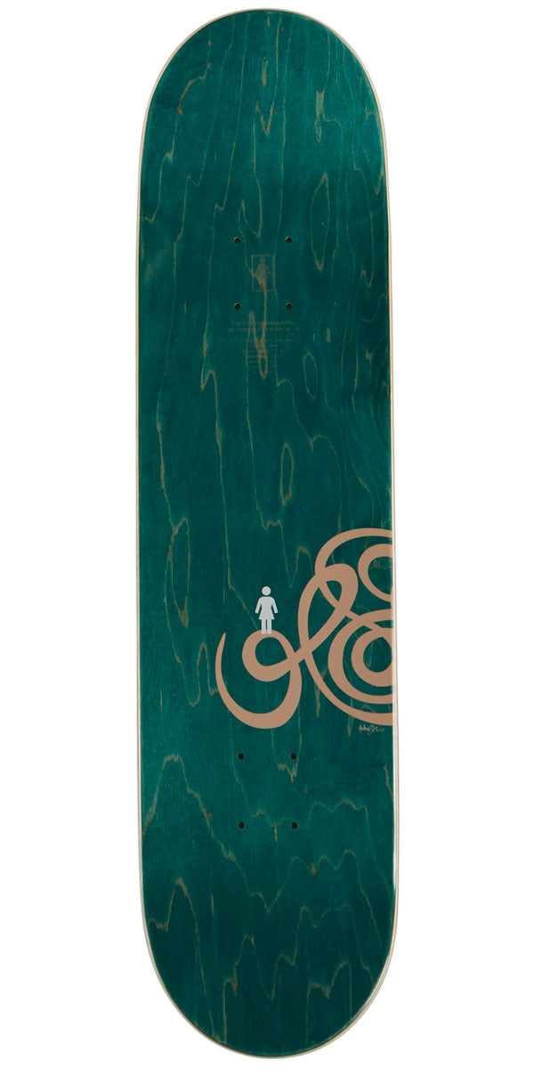 Girl Jenkins 30 Swirls Geering Skateboard Deck - 8.00