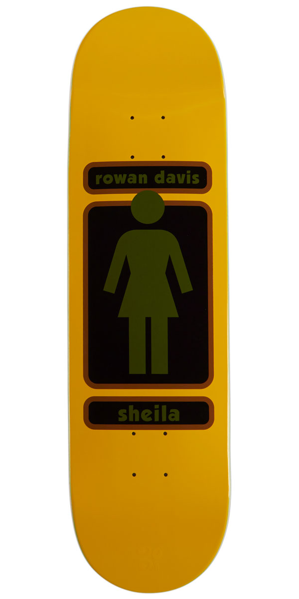 Girl 93 Til Davis Skateboard Deck - Gold - 8.50