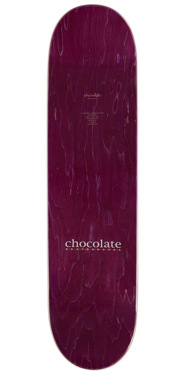 Chocolate The Bar Logo Anderson Skateboard Deck - 8.25