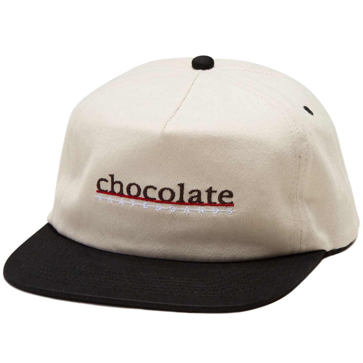 Chocolate Bar 5-Panel Hat - Cream image 1