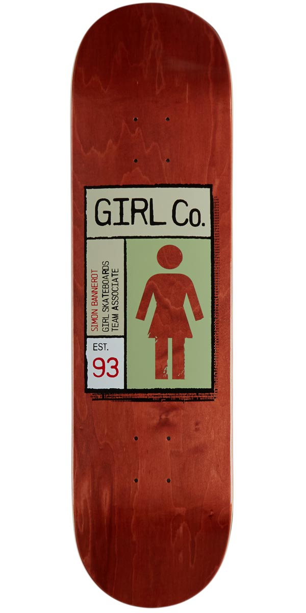 Girl Gridbox Bannerot Skateboard Deck - 8.25